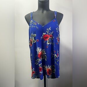 Papermoon Blue Floral Camisole